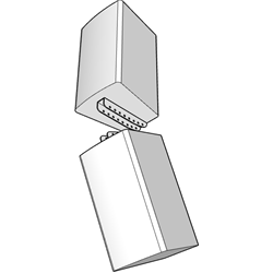 JBL OSB-1-WH - Overhead Suspension Bracket White